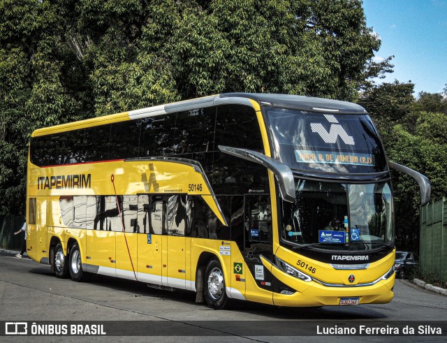 Viação Nova Itapemirim 50146 na cidade de São Paulo, São Paulo, Brasil, por Luciano Ferreira da Silva. ID da foto: 11302618.