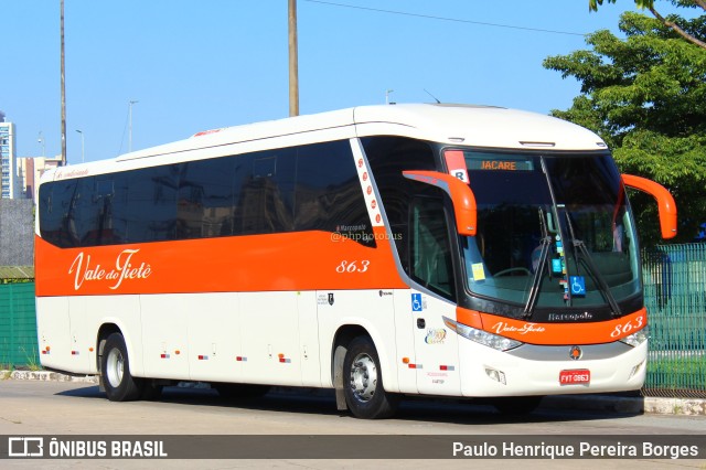 Viação Vale do Tietê 863 na cidade de São Paulo, São Paulo, Brasil, por Paulo Henrique Pereira Borges. ID da foto: 11302965.