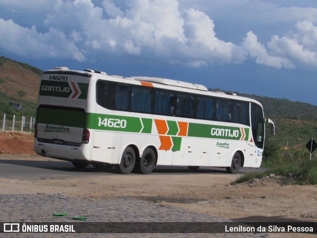 Empresa Gontijo de Transportes 14620 na cidade de Taquaritinga do Norte, Pernambuco, Brasil, por Lenilson da Silva Pessoa. Número da foto: #11303302.