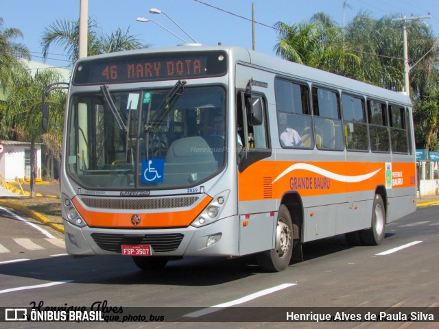 Transportes Coletivos Grande Bauru 2059 na cidade de Bauru, São Paulo, Brasil, por Henrique Alves de Paula Silva. ID da foto: 11303425.