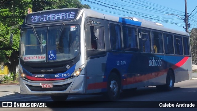 Transportes Machado DC 7.070 na cidade de Duque de Caxias, Rio de Janeiro, Brasil, por Calebe Andrade. Número da foto: #11304098.