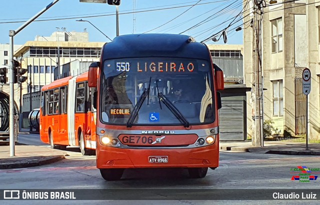 Viação Cidade Sorriso >> Viação Sorriso de Curitiba GE706 na cidade de Curitiba, Paraná, Brasil, por Claudio Luiz. Número da foto: #11305466.