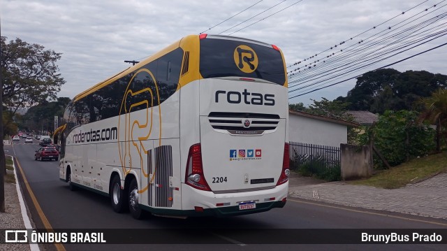 RodeRotas - Rotas de Viação do Triângulo 2204 na cidade de Ponta Grossa, Paraná, Brasil, por BrunyBus Prado. Número da foto: #11304959.