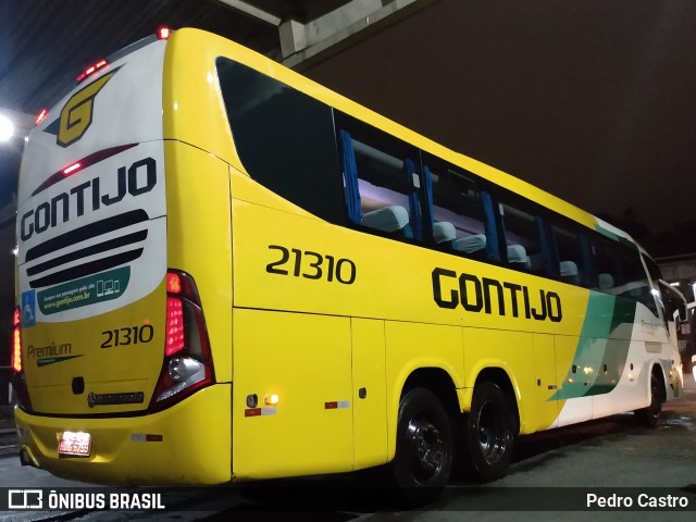 Empresa Gontijo de Transportes 21310 na cidade de Belo Horizonte, Minas Gerais, Brasil, por Pedro Castro. ID da foto: 11304849.