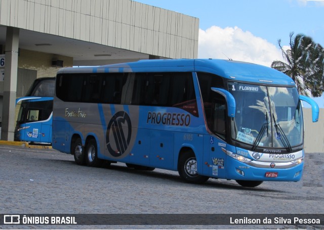 Auto Viação Progresso 6105 na cidade de Caruaru, Pernambuco, Brasil, por Lenilson da Silva Pessoa. ID da foto: 11306622.