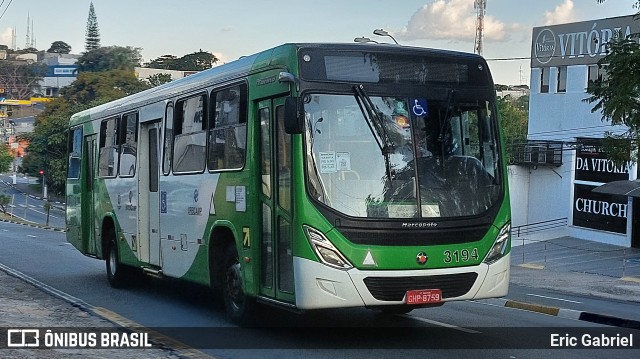 VB Transportes e Turismo 3194 na cidade de Campinas, São Paulo, Brasil, por Eric Gabriel. Número da foto: #11304366.