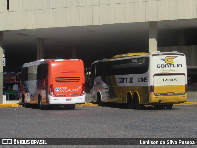 Empresa Gontijo de Transportes 17045 na cidade de Caruaru, Pernambuco, Brasil, por Lenilson da Silva Pessoa. Número da foto: #11306462.
