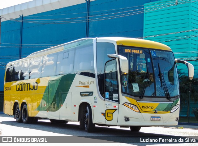 Empresa Gontijo de Transportes 15040 na cidade de São Paulo, São Paulo, Brasil, por Luciano Ferreira da Silva. ID da foto: 11306576.