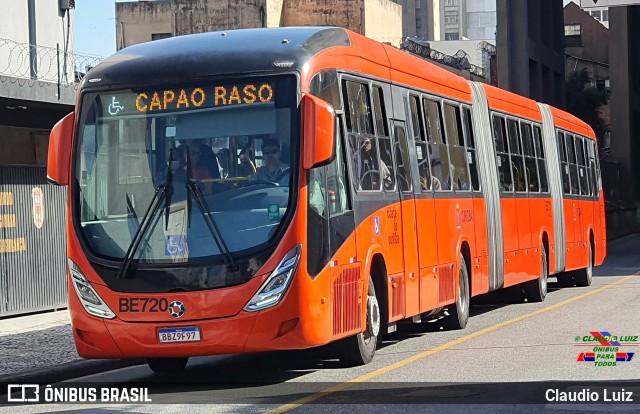 Transporte Coletivo Glória BE720 na cidade de Curitiba, Paraná, Brasil, por Claudio Luiz. Número da foto: #11305518.