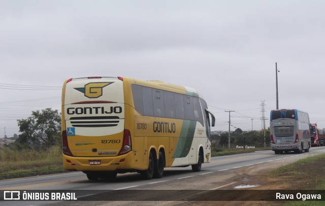 Empresa Gontijo de Transportes 18780 na cidade de Vitória da Conquista, Bahia, Brasil, por Rava Ogawa. ID da foto: 11306346.