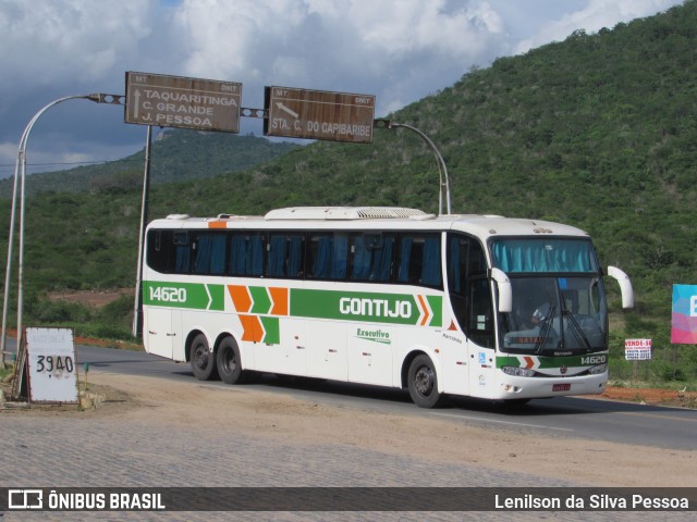 Empresa Gontijo de Transportes 14620 na cidade de Taquaritinga do Norte, Pernambuco, Brasil, por Lenilson da Silva Pessoa. ID da foto: 11306682.