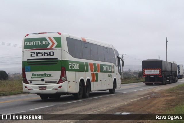 Empresa Gontijo de Transportes 21560 na cidade de Vitória da Conquista, Bahia, Brasil, por Rava Ogawa. ID da foto: 11306390.