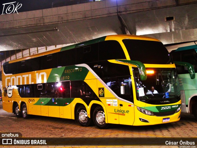 Empresa Gontijo de Transportes 25025 na cidade de Belo Horizonte, Minas Gerais, Brasil, por César Ônibus. Número da foto: #11306041.