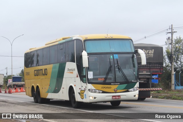 Empresa Gontijo de Transportes 17050 na cidade de Vitória da Conquista, Bahia, Brasil, por Rava Ogawa. ID da foto: 11306360.