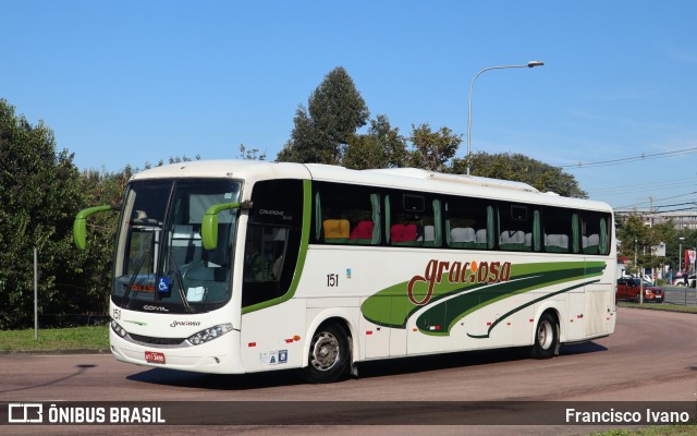 Viação Graciosa 151 na cidade de Curitiba, Paraná, Brasil, por Francisco Ivano. Número da foto: #11305513.