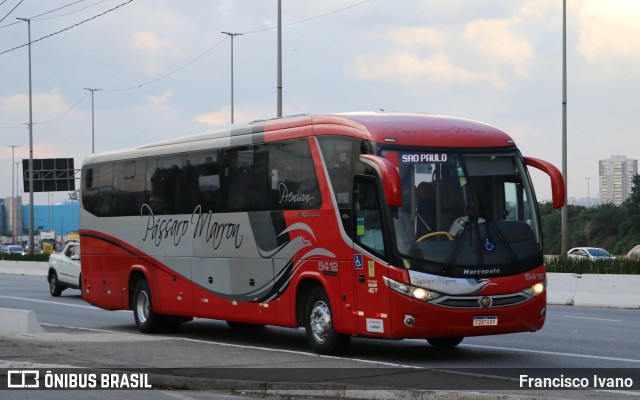 Empresa de Ônibus Pássaro Marron 5412 na cidade de São Paulo, São Paulo, Brasil, por Francisco Ivano. Número da foto: #11306750.
