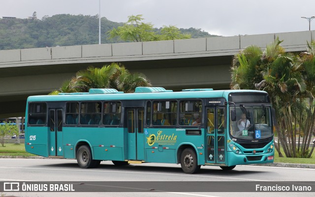 Transporte Coletivo Estrela 1215 na cidade de Florianópolis, Santa Catarina, Brasil, por Francisco Ivano. Número da foto: #11306409.