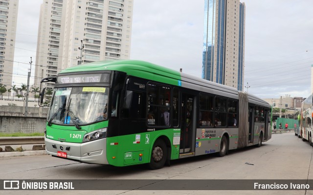 Viação Gato Preto 1 2471 na cidade de São Paulo, São Paulo, Brasil, por Francisco Ivano. Número da foto: #11306307.