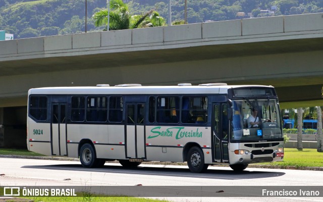 RST - Rodoviária Santa Terezinha 5024 na cidade de Florianópolis, Santa Catarina, Brasil, por Francisco Ivano. ID da foto: 11305565.