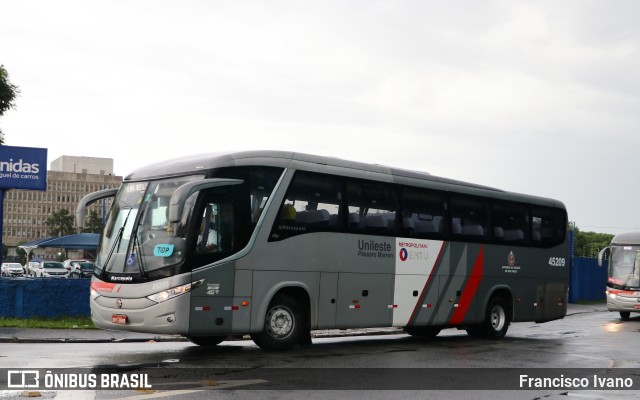 Empresa de Ônibus Pássaro Marron 45209 na cidade de São Paulo, São Paulo, Brasil, por Francisco Ivano. Número da foto: #11305676.