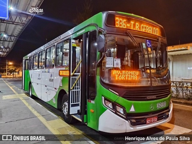 VB Transportes e Turismo 3230 na cidade de Campinas, São Paulo, Brasil, por Henrique Alves de Paula Silva. ID da foto: 11307535.