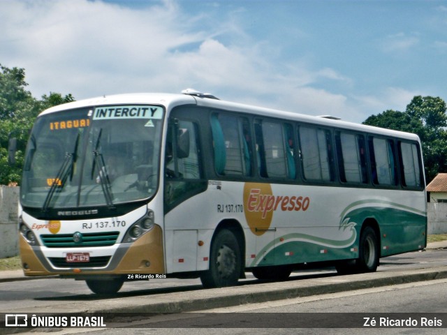 Expresso Mangaratiba RJ 137.170 na cidade de Rio de Janeiro, Rio de Janeiro, Brasil, por Zé Ricardo Reis. ID da foto: 11307536.