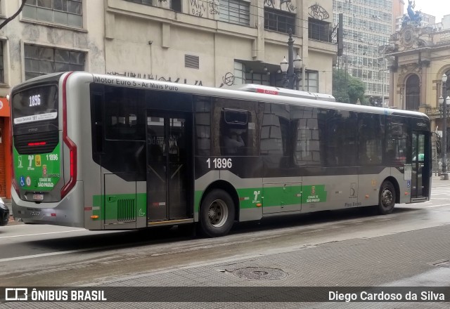 Viação Santa Brígida 1 1896 na cidade de São Paulo, São Paulo, Brasil, por Diego Cardoso da Silva. ID da foto: 11308330.