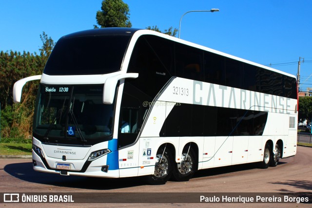 Auto Viação Catarinense 321313 na cidade de Curitiba, Paraná, Brasil, por Paulo Henrique Pereira Borges. Número da foto: #11308154.
