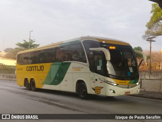 Empresa Gontijo de Transportes 19475 na cidade de Belo Horizonte, Minas Gerais, Brasil, por Izaque de Paula Serafim. ID da foto: 11308907.