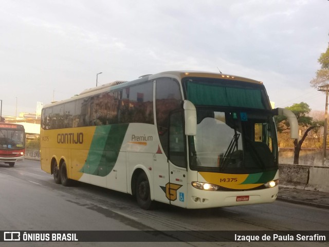 Empresa Gontijo de Transportes 14375 na cidade de Belo Horizonte, Minas Gerais, Brasil, por Izaque de Paula Serafim. ID da foto: 11308912.