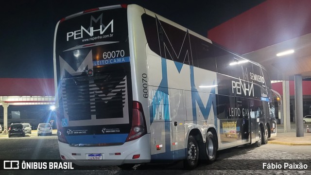 Empresa de Ônibus Nossa Senhora da Penha 60070 na cidade de Pariquera-Açu, São Paulo, Brasil, por Fábio Paixão. ID da foto: 11308893.