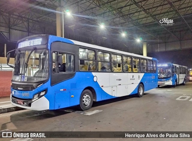 VB Transportes e Turismo 1408 na cidade de Campinas, São Paulo, Brasil, por Henrique Alves de Paula Silva. Número da foto: #11307540.