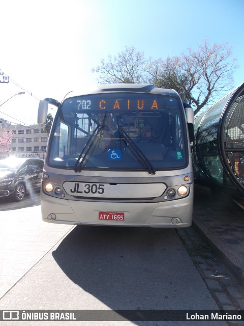 Expresso Azul JL305 na cidade de Curitiba, Paraná, Brasil, por Lohan Mariano. ID da foto: 11310246.