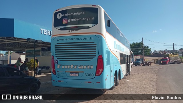 Emtram 5360 na cidade de Barra da Estiva, Bahia, Brasil, por Flávio  Santos. ID da foto: 11310294.