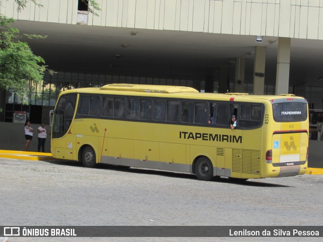 Viação Itapemirim 8533 na cidade de Caruaru, Pernambuco, Brasil, por Lenilson da Silva Pessoa. ID da foto: 11311568.