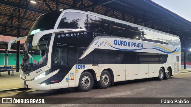Viação Ouro e Prata 1015 na cidade de Embu das Artes, São Paulo, Brasil, por Fábio Paixão. Número da foto: #11309583.