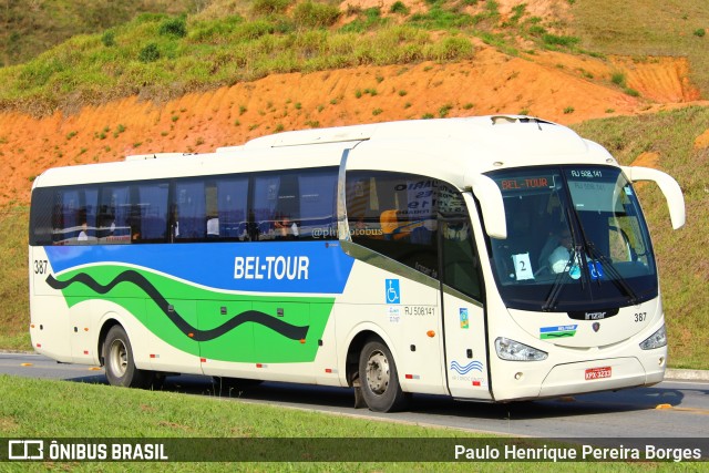 Bel-Tour Transportes e Turismo 387 na cidade de Aparecida, São Paulo, Brasil, por Paulo Henrique Pereira Borges. Número da foto: #11311149.