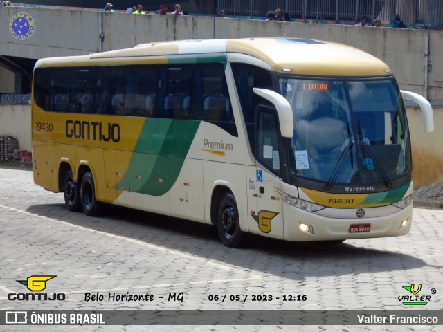 Empresa Gontijo de Transportes 19430 na cidade de Belo Horizonte, Minas Gerais, Brasil, por Valter Francisco. ID da foto: 11311793.