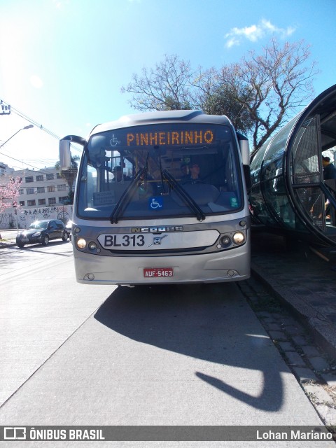 Transporte Coletivo Glória BL313 na cidade de Curitiba, Paraná, Brasil, por Lohan Mariano. ID da foto: 11310275.