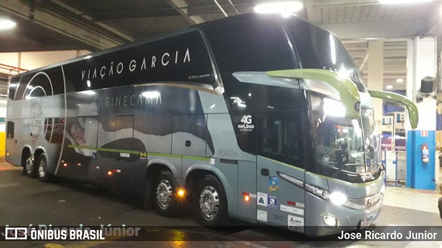 Viação Garcia 80026 na cidade de Rio de Janeiro, Rio de Janeiro, Brasil, por Jose Ricardo Junior. Número da foto: #11310120.