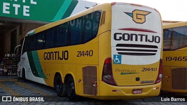 Empresa Gontijo de Transportes 21440 na cidade de São Mateus, Espírito Santo, Brasil, por Luís Barros. Número da foto: #11310856.