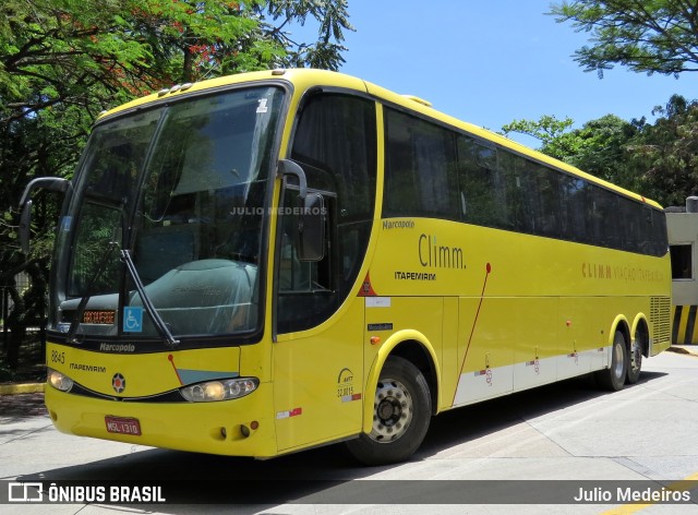 Viação Itapemirim 8845 na cidade de São Paulo, São Paulo, Brasil, por Julio Medeiros. ID da foto: 11311349.