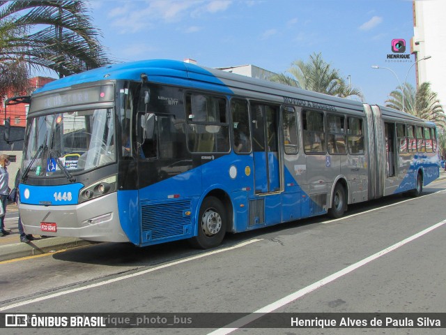 VB Transportes e Turismo 1448 na cidade de Campinas, São Paulo, Brasil, por Henrique Alves de Paula Silva. Número da foto: #11311732.