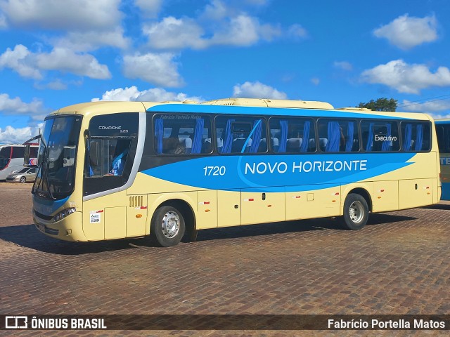 Viação Novo Horizonte 1720 na cidade de Vitória da Conquista, Bahia, Brasil, por Fabrício Portella Matos. Número da foto: #11311660.