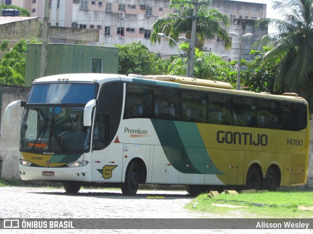 Empresa Gontijo de Transportes 14780 na cidade de Fortaleza, Ceará, Brasil, por Alisson Wesley. ID da foto: 11311367.