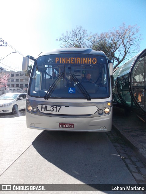 Auto Viação Redentor HL317 na cidade de Curitiba, Paraná, Brasil, por Lohan Mariano. ID da foto: 11310256.