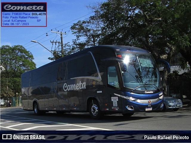 Viação Cometa 719630 na cidade de São José dos Campos, São Paulo, Brasil, por Paulo Rafael Peixoto. Número da foto: #11309668.