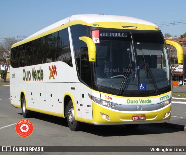 Auto Viação Ouro Verde 13095 na cidade de Americana, São Paulo, Brasil, por Wellington Lima. Número da foto: #11309797.