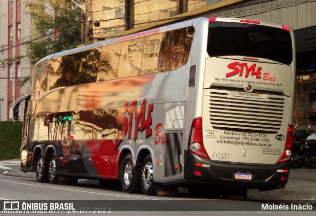 Style Bus 15000 na cidade de São Vicente, São Paulo, Brasil, por Moiséis Inácio. ID da foto: 11315121.