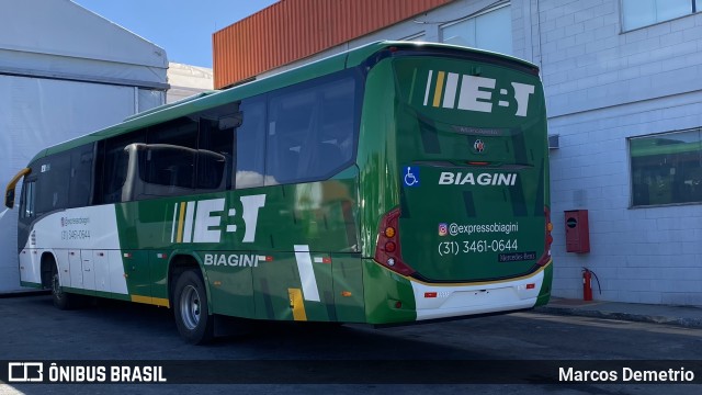 EBT - Expresso Biagini Transportes na cidade de Belo Horizonte, Minas Gerais, Brasil, por Marcos Demetrio. Número da foto: #11314483.